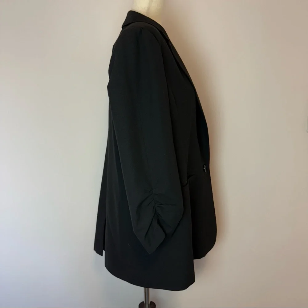 MICHAEL Michael Kors Women's Black Blazer Size 14 - Picture 3 of 8